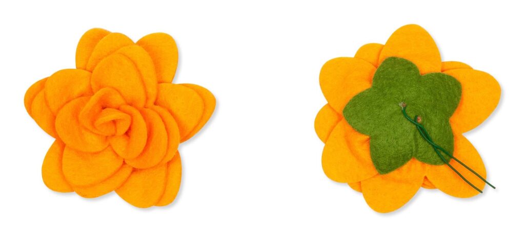 VRTNICE KLOB. 8cm ORANŽ