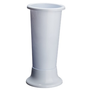 VAZA PLASTIČNA 22x50 BELA