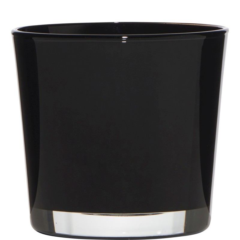 VAZA CONNER ČRNA 17x16cm