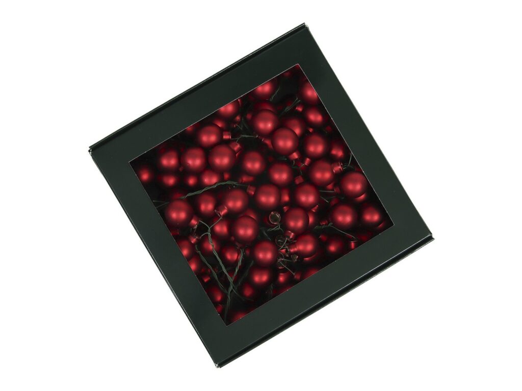 KROGLICE 2cm RDEČE MAT144