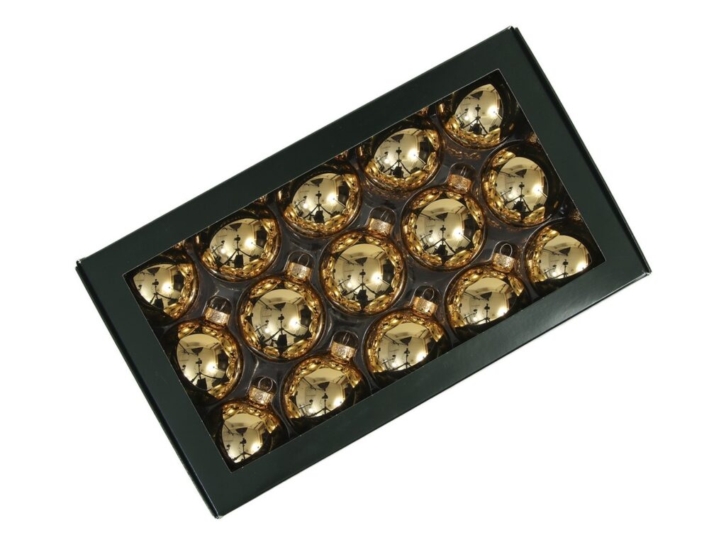 KROGLICE 6cm ZLATE SIJX30