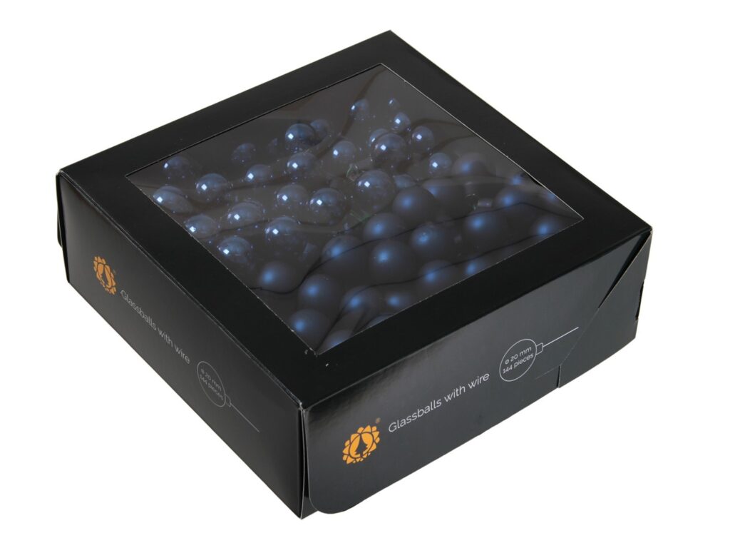 KROGLICE 2cm MODRA MIX144