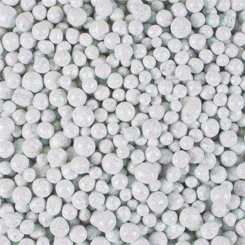 PERLE Z BLEŠČICAMI 4-8mm 5l