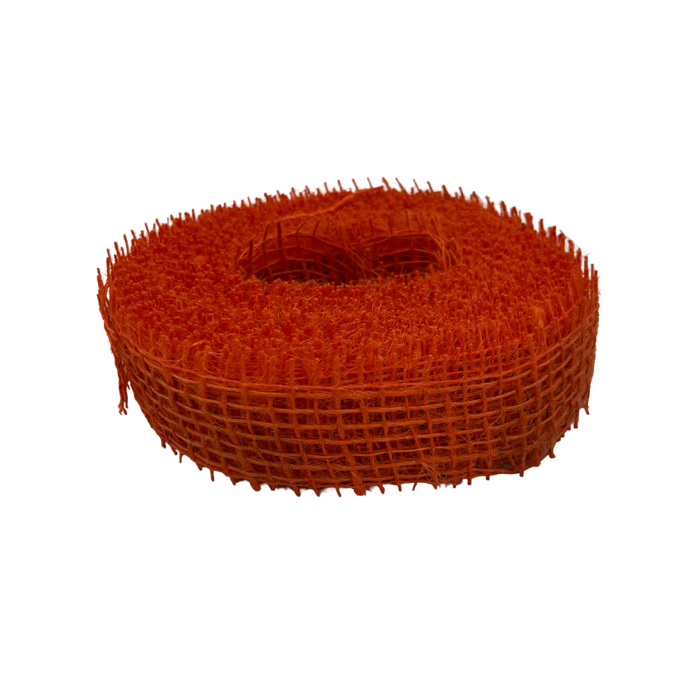 Juta trak 30mm 10m - oranžen