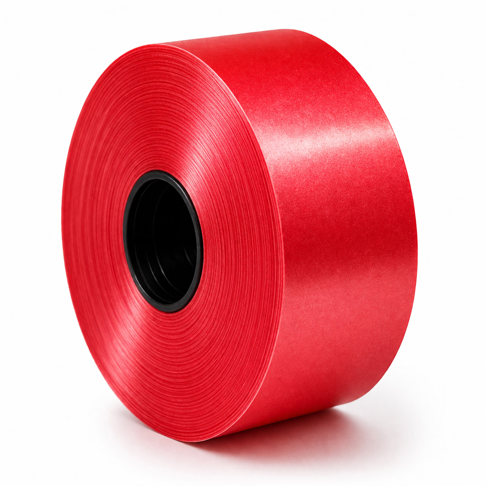 TRAK PVC RDEČ 50mm 100m