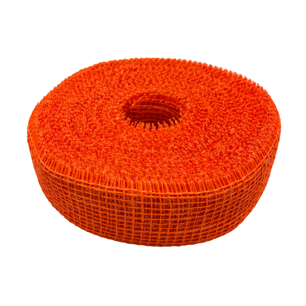 Juta trak 50mm 25m - neonsko oranžen