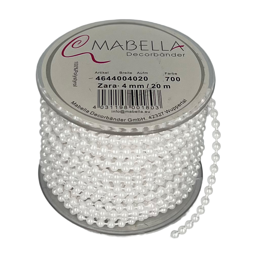 TRAK ZARA PERLE BEL 4mm 20m