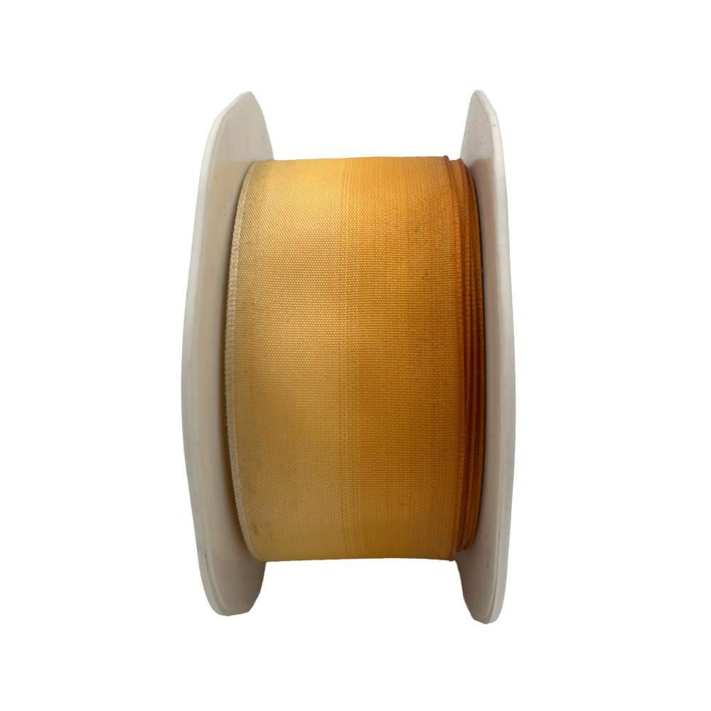 Trak z žičnatim robom Tulip 35mm 20m - rumen