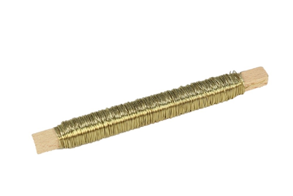 Žica zlata na kolutu 50g 0,5mm
