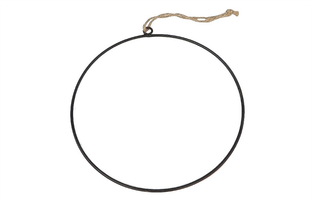 Obroč hula - črn 25cm