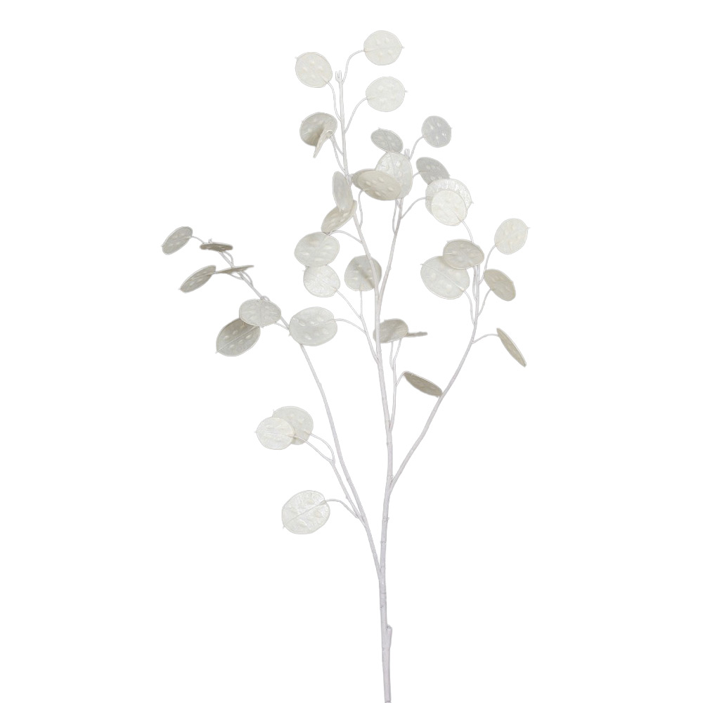 Umetna lunaria veja bela 104cm