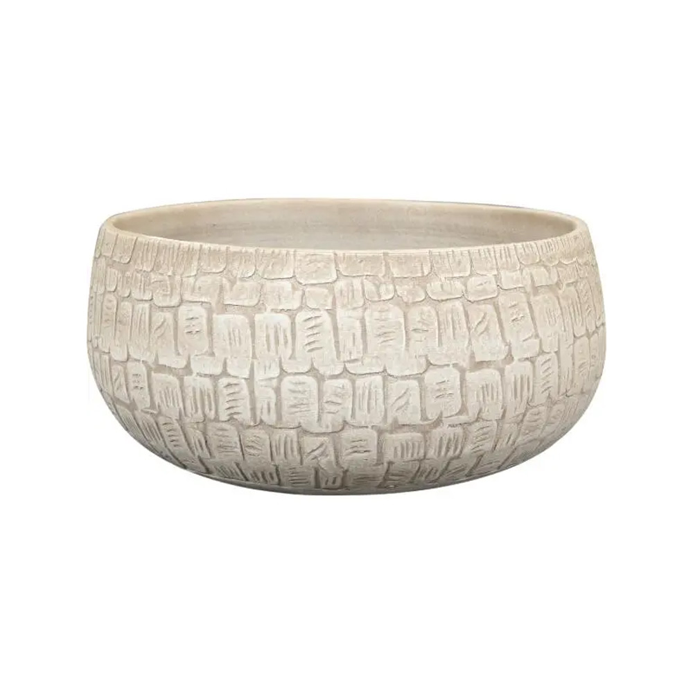 Keramična skleda Renzo Sand 28x13 cm