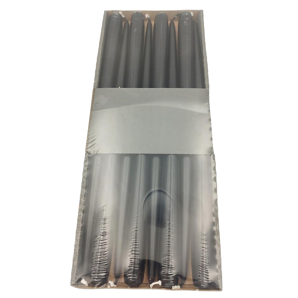 SVEČE KONUS 400x25mm ČRNE