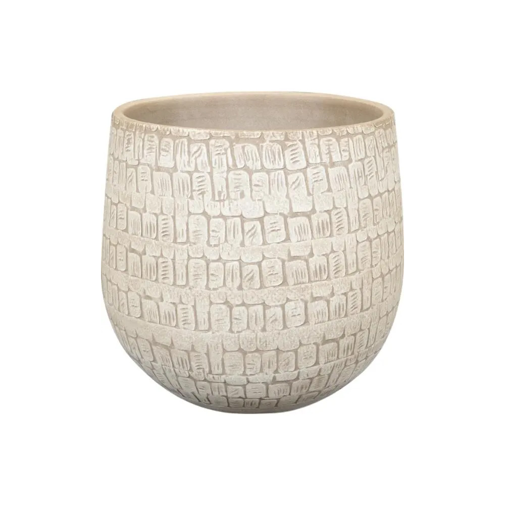 Keramični lonec Renzo Sand 18x16 cm