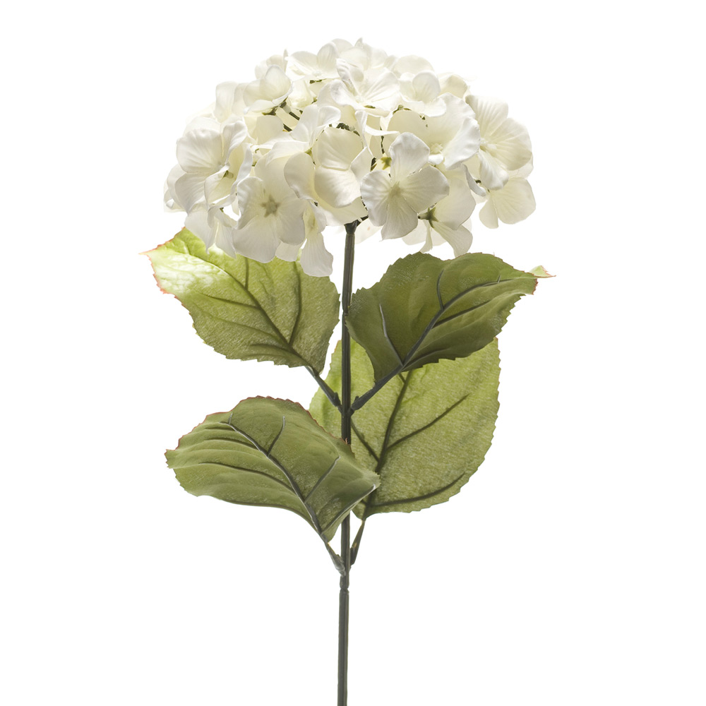 Hortenzija krem 65 cm - umetna hortenzija