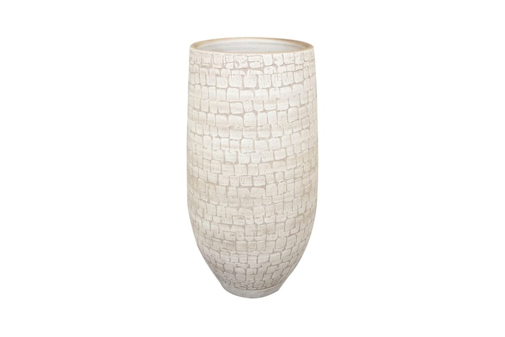Visok keramični lonec Renzo Sand 27x50 cm