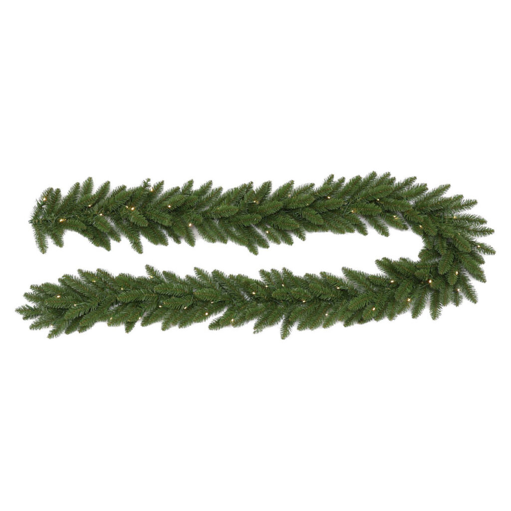 Zelena girlanda z LED osvetlitvijo - 50 cm