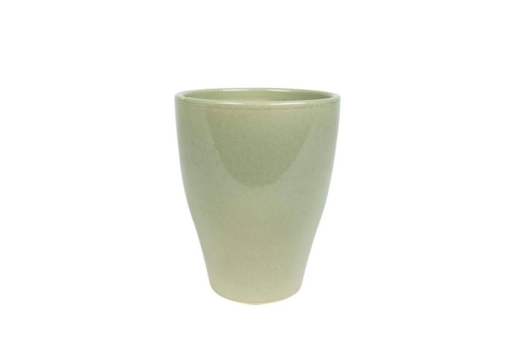 Keramični lonec Sven - zeleno mint 14 × 17 cm